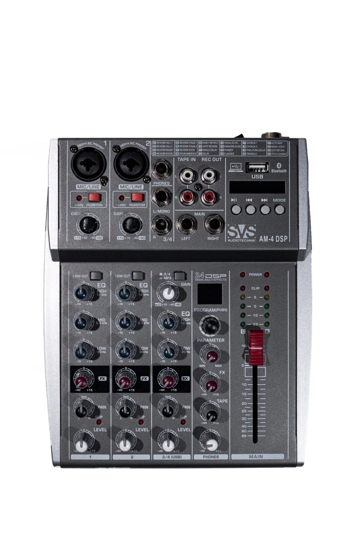 SVS Audiotechnik mixers AM-4 DSP Аналоговый микшерный пульт, 4-канала в Липецкой области