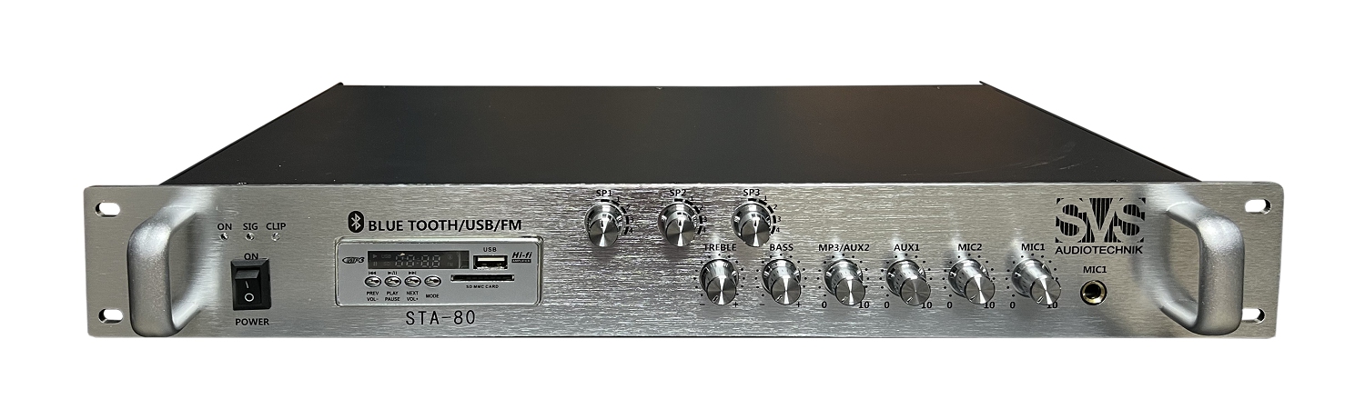 SVS Audiotechnik STA-80 Микшер-усилитель для систем Public Address в Липецкой области